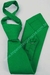 Gravata Infantil de Zíper - Verde Folha Fosco - COD: VFF66