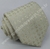 Gravata Skinny - Bege Claro Fosco com Quadriculado Acetinado - COD: KB656 na internet