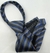 Gravata de zíper para Bebê - Tons de cinza e azul royal em linhas diagonais - COD: CHB08