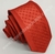 Gravata Slim Fit Toque de Seda - Vermelho Escuro Detalhado com Bolinhas - COD: AF6743 na internet