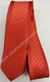 Gravata Slim Fit Toque de Seda - Vermelho Escuro Detalhado com Bolinhas - COD: AF6743