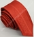Gravata Slim Fit Toque de Seda - Vermelho Escuro Acetinado com Listra Vertical Detalhada - COD: AF676 na internet