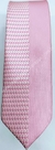 Gravata Skinny Toque de Seda - Rosa Claro Acetinado com Lateral Detalhada - COD: TOX66 - comprar online