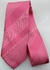 Gravata Skinny - Rosa Pink com Listras Diagonais Acetinadas - COD: KC2635