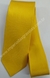 Gravata Skinny - Amarelo Acetinado com Linhas Diagonais - COD: KY477