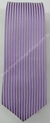 Gravata Skinny - Lilás Fosco com Listras Verticais Acetinadas - COD: GS2000 - comprar online