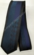 Gravata Slim Fit Toque de Seda - Azul Marinho Noite Fosco com Detalhe Lateral em Azul Marinho Acetinado - COD: AF684 na internet