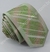 Gravata Slim Fit Toque de Seda - Verde Claro Suave Detalhado com Faixa Vertical Verde Greenery e Riscas Diagonais - COD: JAXX76 na internet