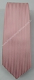 Gravata Skinny - Rosa Claro Fosco com Riscas Verticais Acetinadas - COD: DAX89 - comprar online