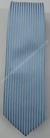 Gravata Skinny - Azul Claro Fosco com Riscado Vertical Azul Serenity Acetinado - COD: AQT35 - comprar online