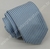 Gravata Skinny - Azul Claro Fosco com Riscado Vertical Azul Serenity Acetinado - COD: AQT35 na internet