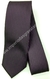 Gravata Skinny - Preto Fosco com Riscado Roxo Berinjela na Vertical - COD: WNW44
