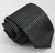 Gravata Skinny - Preto Fosco com Riscado Cinza Grafite Acetinado na Vertical - COD: FDS36 na internet