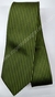 Gravata Skinny - Preto Fosco com Riscado Verde Abacate Acetinado na Vertical - COD: VAA15