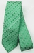 Gravata Skinny - Verde Zimbro Fosco com Detalhe Quadriculado na Diagonal - COD: XVI61