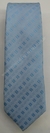 Gravata Skinny - Azul Serenity Fosco com Detalhe Quadriculado na Diagonal - COD: OTK55 - comprar online