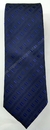 Gravata Skinny - Azul Marinho Fosco Detalhado na Diagonal - COD: ZF167 - comprar online