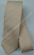 Gravata Skinny - Rosê Claro Pastel Fosco com Detalhe Quadriculado na Diagonal - COD: GNM110