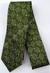 Gravata Skinny - Verde Musgo com Quadros Diagonais e Pontos Brancos - COD: RAF39
