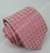 Gravata Skinny - Rosa Claro Fosco com Quadriculado Pink - COD: XXL23 na internet