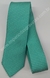 Gravata Skinny - Verde Jade e Branco Quadriculado Detalhado com Pontos Brilhantes - COD: KB635
