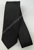 Gravata Skinny - Preto Fosco Quadriculado Detalhado com Pontos Brilhantes - COD: WMW27
