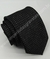 Gravata Skinny - Preto Fosco Quadriculado Detalhado com Pontos Brilhantes - COD: WMW27 na internet