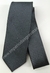 Gravata Skinny - Cinza Chumbo e Preto Quadriculado Detalhado com Pontos Brilhantes - COD: PPO47