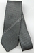 Gravata Skinny - Cinza Grafite e Preto Quadriculado Detalhado com Pontos Brilhantes - COD: GRX66