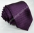Imagem do Gravata Skinny - Roxo Escuro com Detalhes Retangulares - COD: AG3012