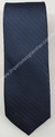 Gravata Skinny - Azul Marinho Noite com Detalhes Retangulares - COD: ZZX77 - comprar online