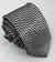 Gravata Skinny - Cinza Detalhado em Chevron - COD: HJJ88 na internet