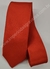 Gravata Skinny - Vermelho Quadriculado Acetinado - COD: LHP67