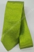 Gravata Skinny - Verde Folha Quadriculado Acetinado - COD: LHP74