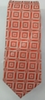 Gravata Skinny - Vermelho com Detalhes Quadriculados - COD: AG3030 - comprar online