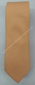 Gravata Skinny - Laranja Claro Fosco com Riscas Brancas - COD: KWD25 - comprar online