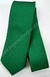Gravata Skinny - Verde Floresta Fosco com Riscas Pretas - COD: KWD08