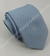 Gravata Skinny - Azul Claro Fosco com Riscas Brancas na Diagonal - COD: KWD88 na internet