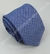 Gravata Skinny - Azul Royal Claro Fosco com Riscas Brancas - COD: KWD12 na internet