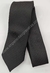 Gravata Skinny - Preto Fosco com Riscas Diagonais - COD: KWD29