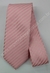 Gravata Skinny - Rosa Claro Fosco Riscado na Diagonal - COD: KKL10