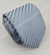 Gravata Skinny - Azul Claro Fosco Riscado na Diagonal - COD: KKT22 na internet