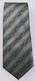 Gravata Skinny - Cinza Grafite com Pontos Brancos e Linhas Onduladas - COD: PHW13 - comprar online