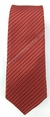 Gravata Skinny - Vermelho Carmim e Preto Fosco Detalhado na Diagonal - COD: KAI89 - comprar online