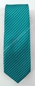 Gravata Skinny - Verde Petróleo Acetinado com Risco Preto na Diagonal - COD: ATCK30 - comprar online