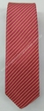 Gravata Skinny - Rosa Pink Escuro com Riscas Amarelas na Diagonal - COD: ATCK33 - comprar online