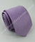 Gravata Skinny - Lilás Acetinado com Listras Roxas na Diagonal - COD: MAGG22 na internet