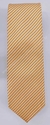 Gravata Semi Slim - Papaya Acetinado com Riscas Laranjas na Diagonal - COD: HJJ17 - comprar online