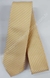 Gravata Skinny - Rosê Claro Pastel com Riscas Amarelas na Diagonal - COD: HJJ88