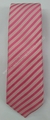Gravata Skinny - Rosa Bebê Fosco com Pink Acetinado Riscado na Diagonal - COD: JFA14 - comprar online